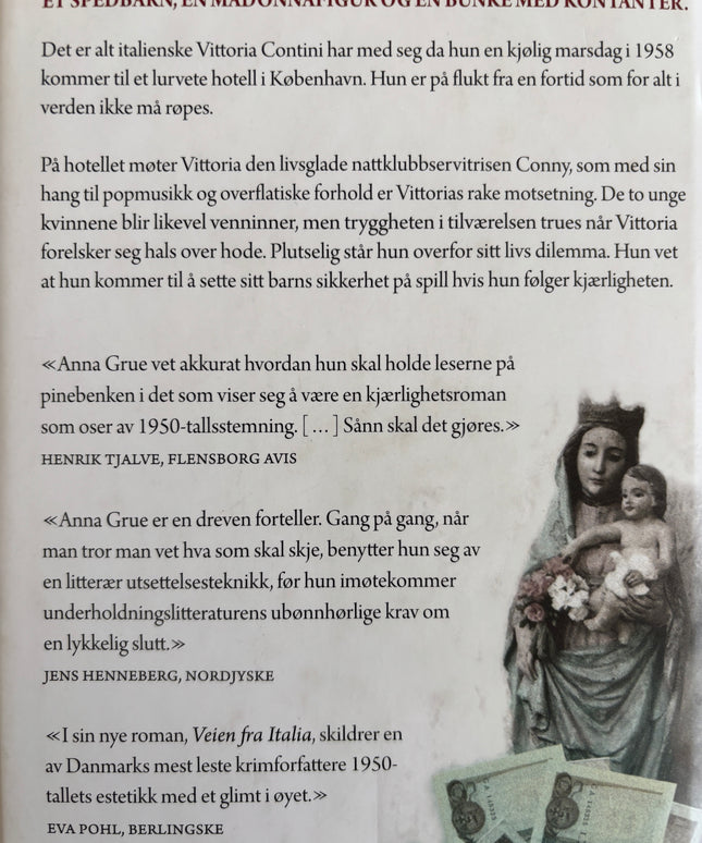 Grue, Anna: Veien fra Italia