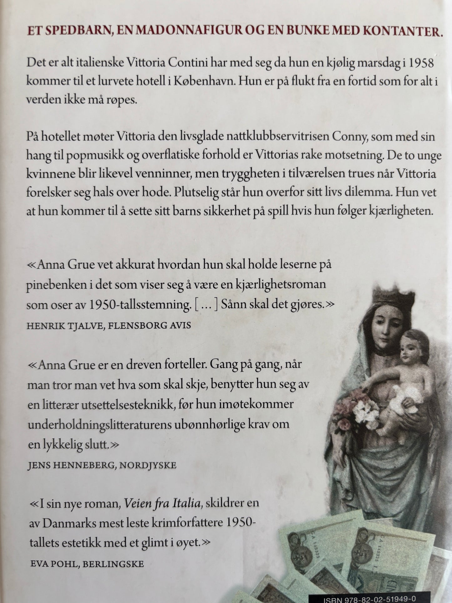Grue, Anna: Veien fra Italia