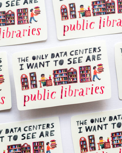 Vinyl Klistremerke | Libraries