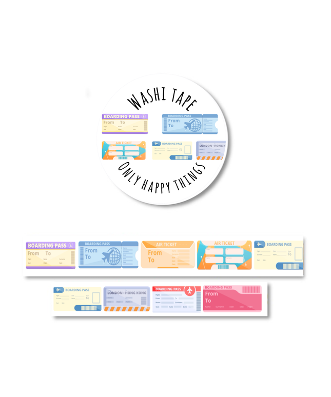 Washi Tape | Boardingpasses