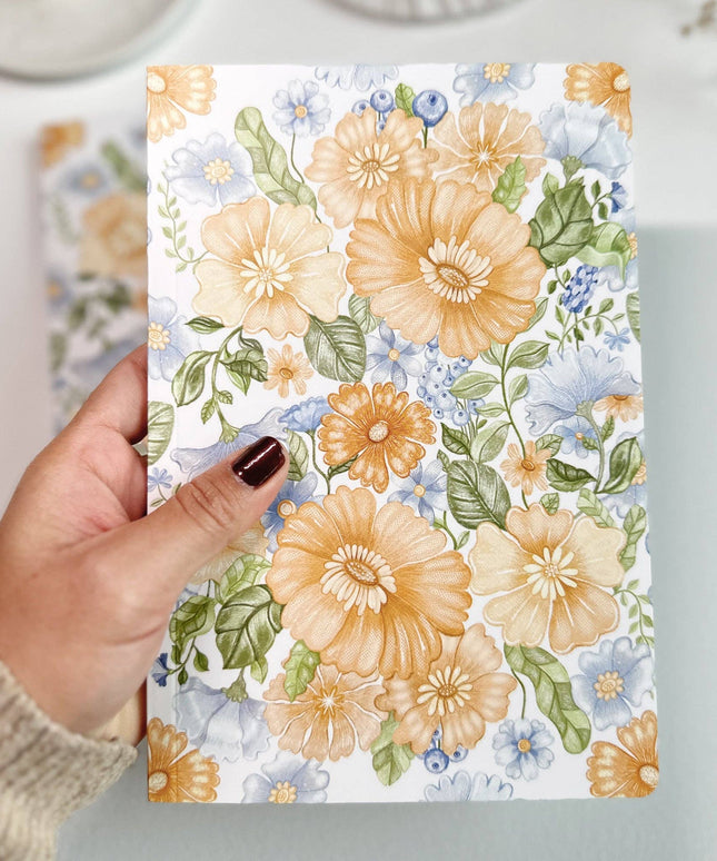 Dot Grid Notatbok | Light Botanical