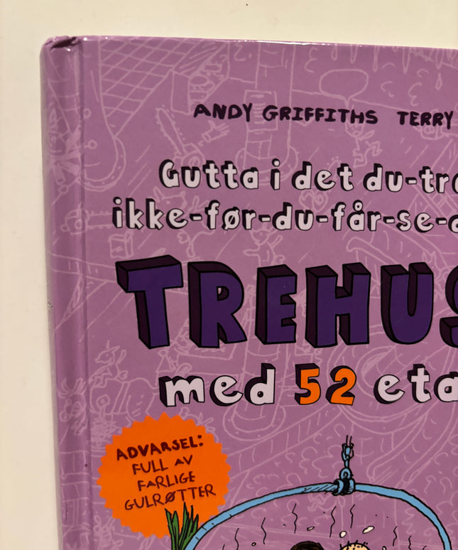 Griffiths, Andy: Gutta i det du-tror-det-ikke-før-du-får-se-det store trehuset med 52 etasjer