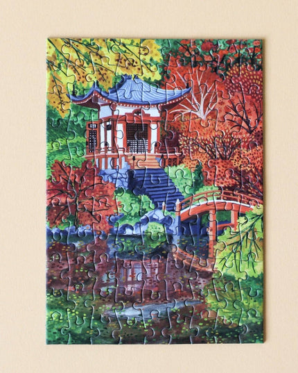 Kyoto Temple Mini Puslespill, 99 Brikker