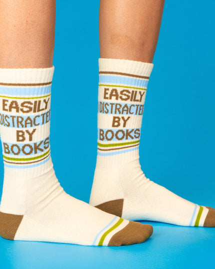 Easily Distracted By Books - Sokker - Treningssokker
