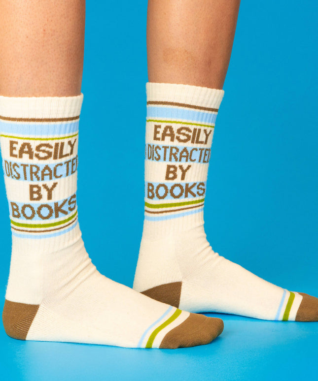 Easily Distracted By Books - Sokker - Treningssokker