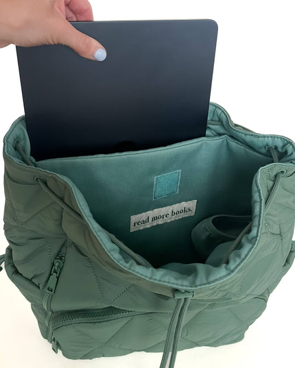 The Bookish Backpack: Black
