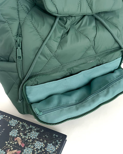 The Bookish Backpack: Green