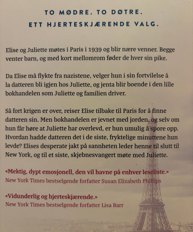 Harmel, Kristin: Datteren i Paris