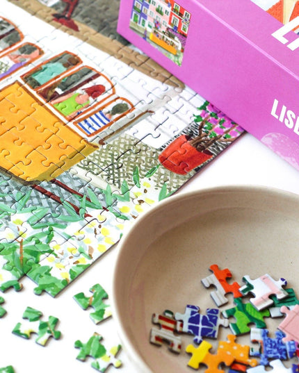 Lisbon Puslespill | 1000 Brikker