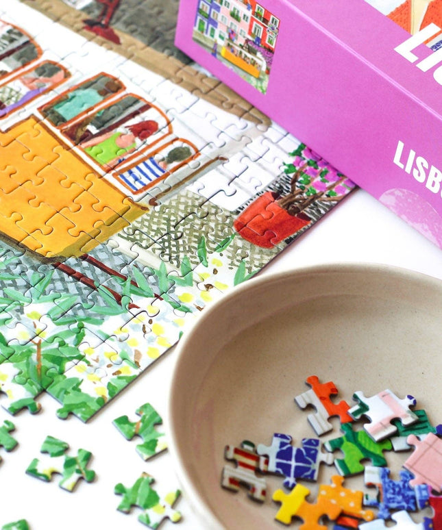 Lisbon Puslespill | 1000 Brikker