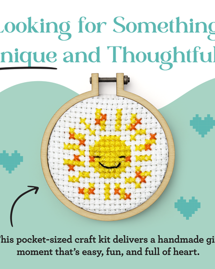 You are my Sunshine Mini Matchbox Broderingssett