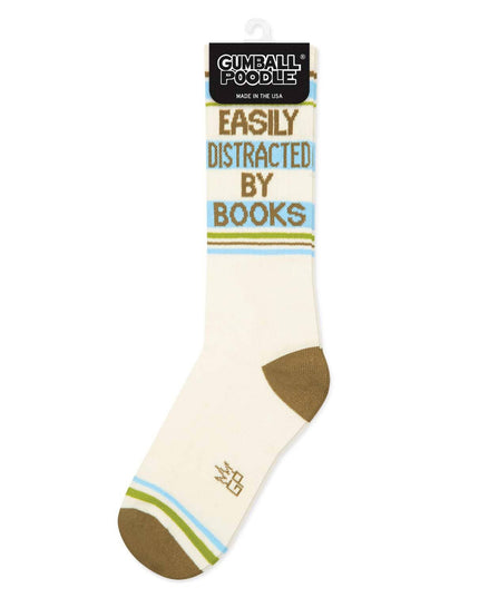 Easily Distracted By Books - Sokker - Treningssokker
