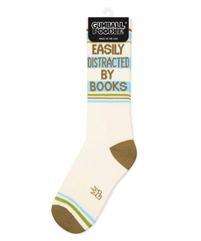 Easily Distracted By Books - Sokker - Treningssokker