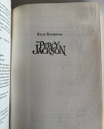 Riordan, Rick: Percy Jackson: Lyntyven
