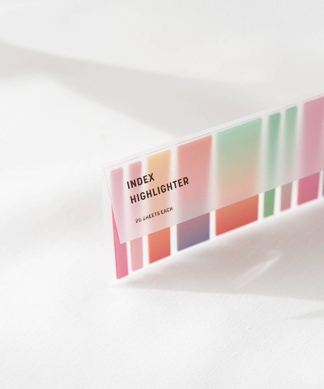 Rose twilight | Gjennomskinnelige selvklebende notislapper | Sidemarkører | Klistrelapper