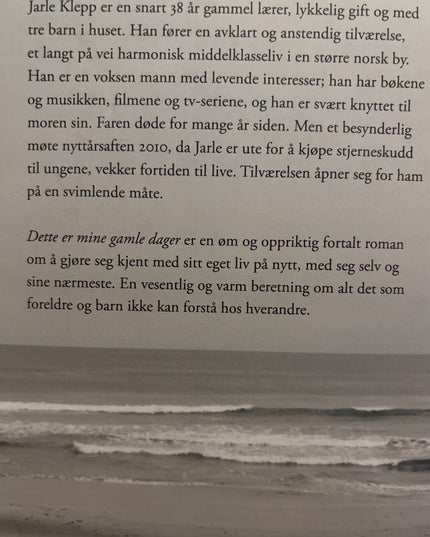 Dette er mine gamle dager - Tore Renberg (innbundet)