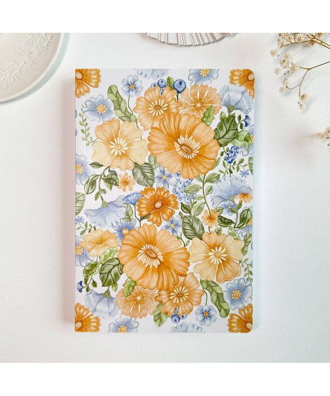Dot Grid Notatbok | Light Botanical
