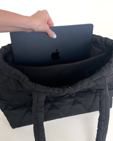 The Bookish Tote: Black
