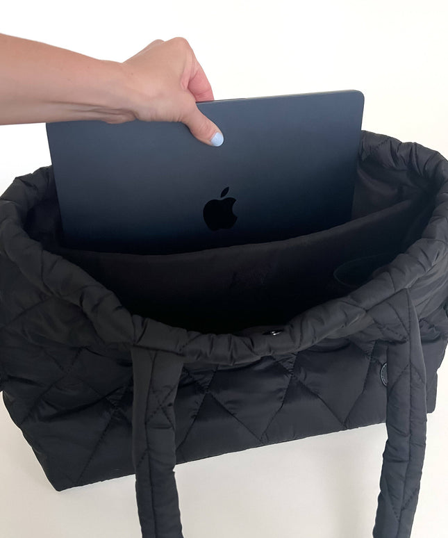 The Bookish Tote: Black