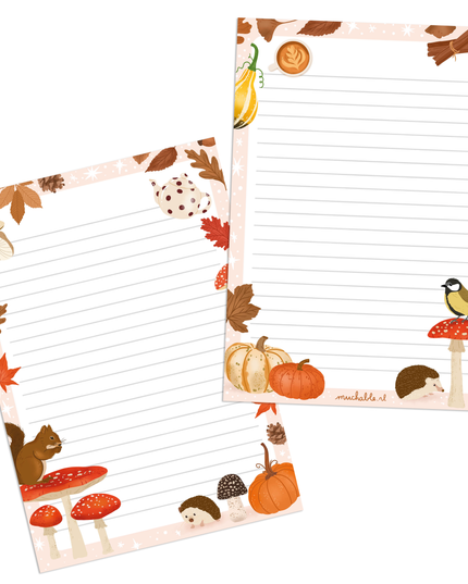 Notatblokk | Autumn Animals | A5