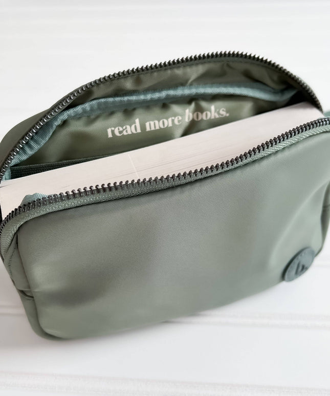 The Bookish Belt Bag: Bows/Books/Flowers