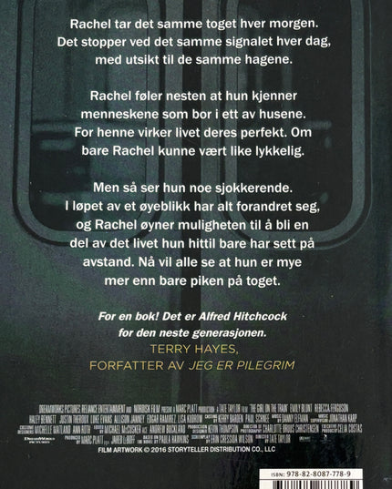 Hawkins, Paula: Piken på toget