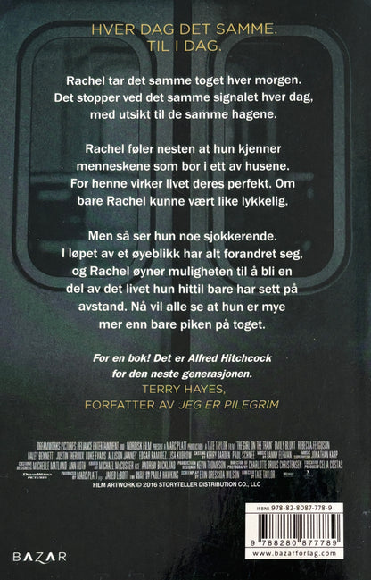 Hawkins, Paula: Piken på toget
