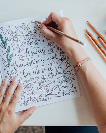 Coloring Faith: A Christian Coloring Book for Women | Kristen Fargeleggingsbok for Voksne
