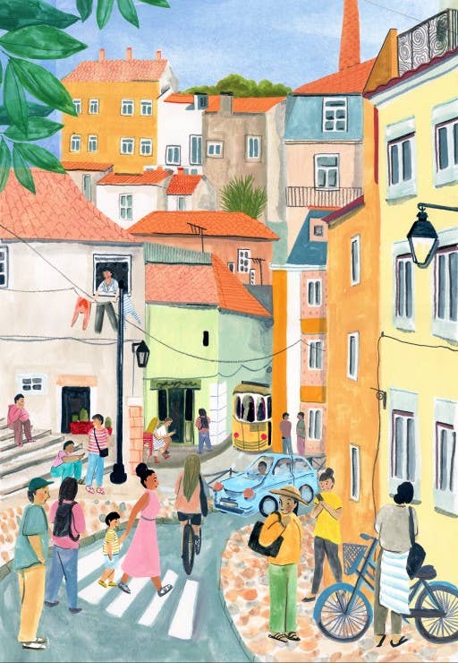 Puslespill 1000 Brikker | Lisbon