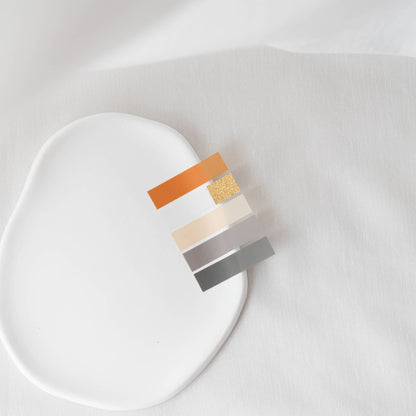 Golden Autumn Glow Sidemarkører | Selvklebende notislapper | Klistrelapper