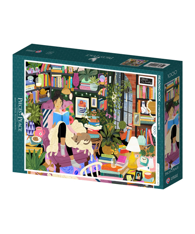 Puslespill 1000 Brikker - Reading Nook