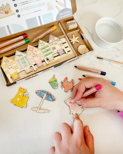 Lag Din Egen Strandscene | DIY Hobbysett For Barn