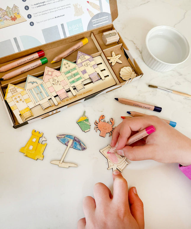 Lag Din Egen Strandscene | DIY Hobbysett For Barn