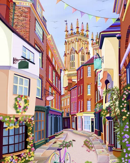 Puslespill 1000 Brikker - York Petergate