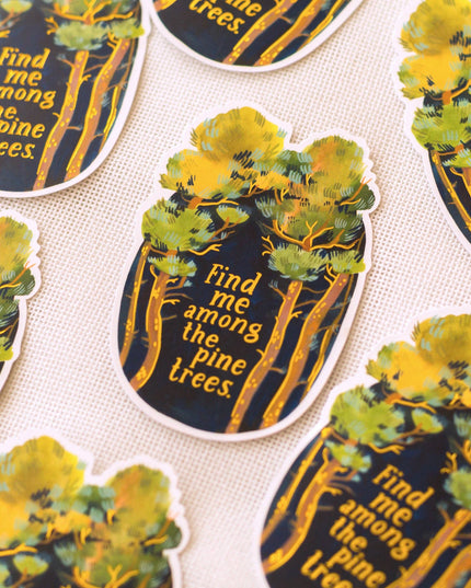 Vinyl Klistremerke | The Pines