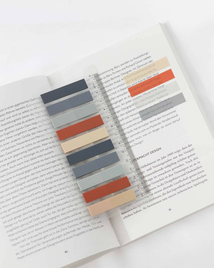 Coral Slate | adhesive strips | sticky notes | stationery