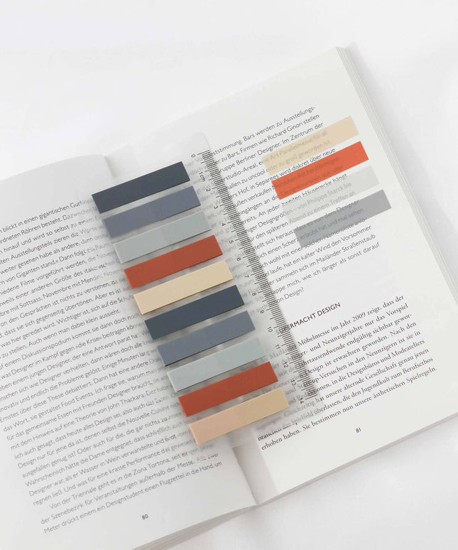 Coral Slate | adhesive strips | sticky notes | stationery