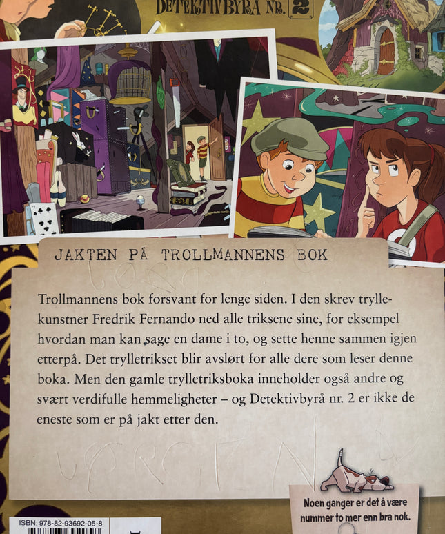 Horst, Jørn Lier: Detektivbyrå nr 2: Jakten på trollmannens bok