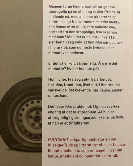 Hjulskift - Vigdis Hjorth (innbundet)