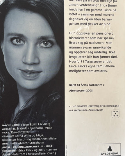 Lackberg, Camilla: Tyskerungen