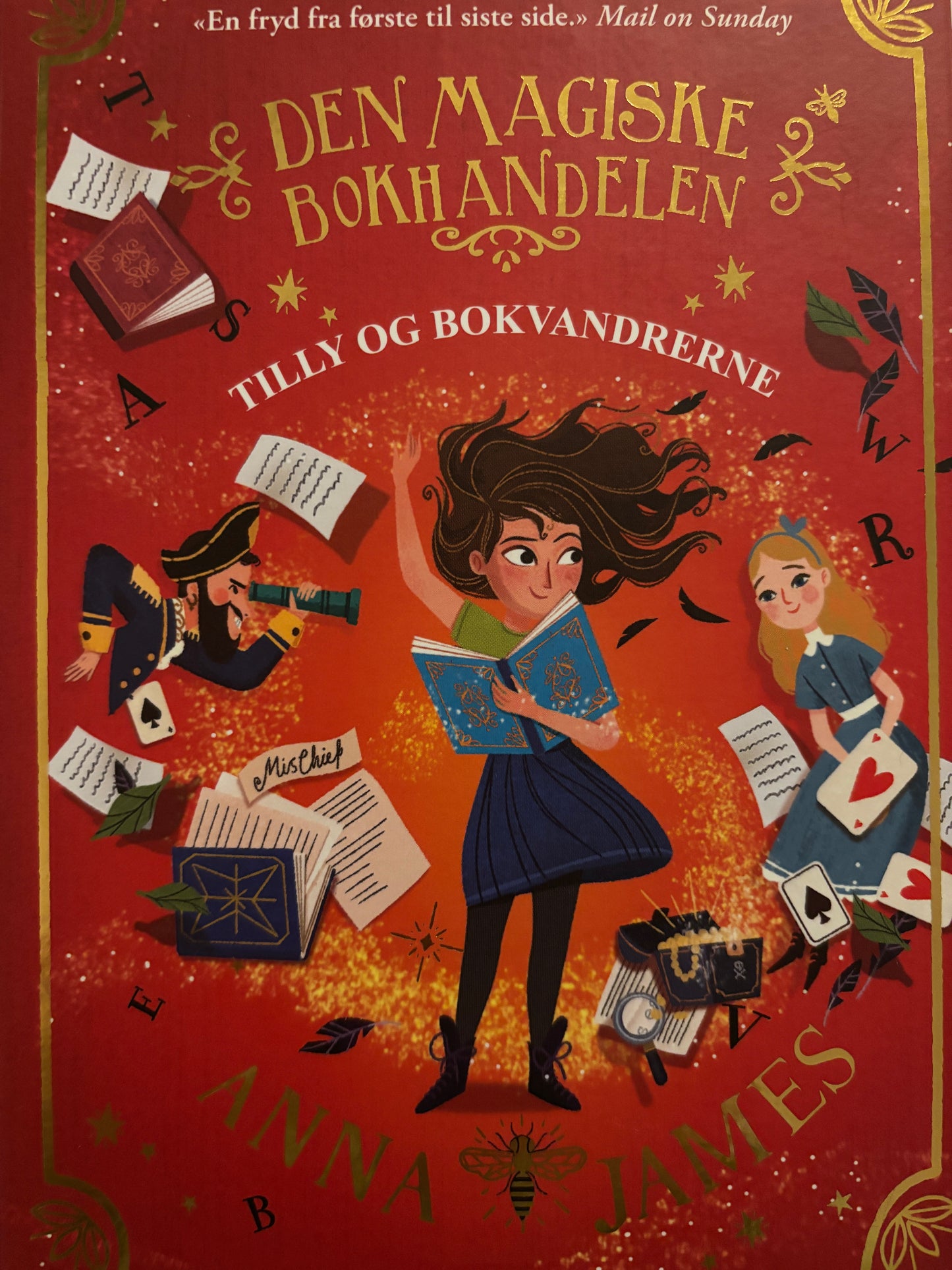 James, Anna: Den magiske bokhandelen - Tilly og bokvandrerne