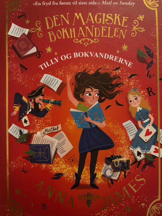 James, Anna: Den magiske bokhandelen - Tilly og bokvandrerne