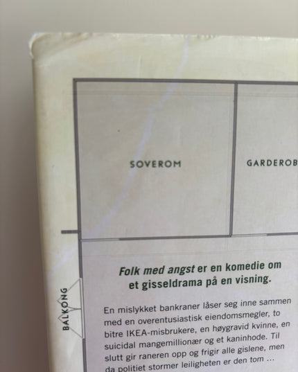 Folk med angst - Fredrik Backman (innbundet)