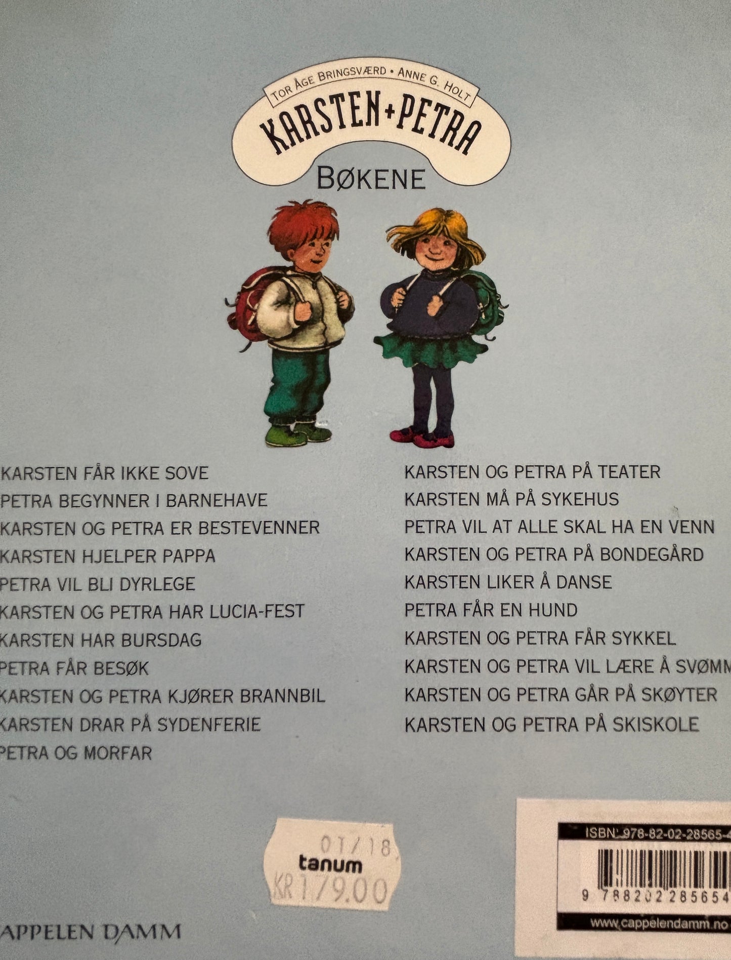 Bringsværd, Tor Åge: Karsten og Petra på skiskole