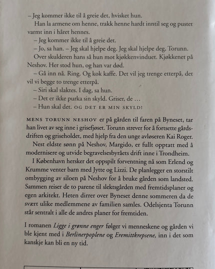 Ragde, Anne B: Ligge i grønne enger