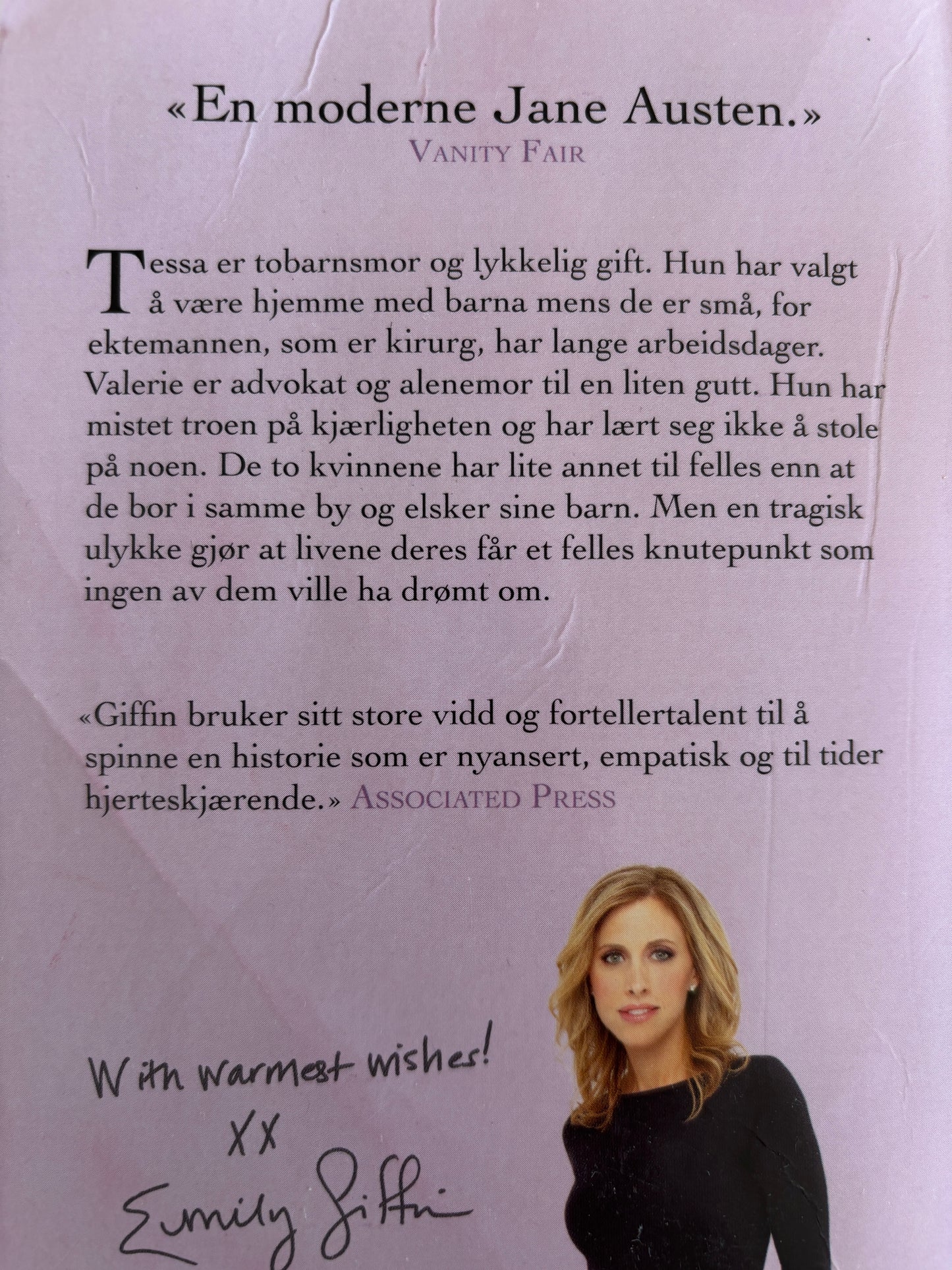 Griffin, Emily: En hjertesak