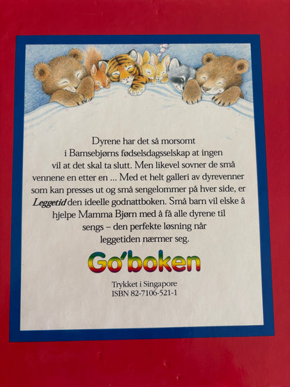 Leggetid - hjelp dyrene til sengs