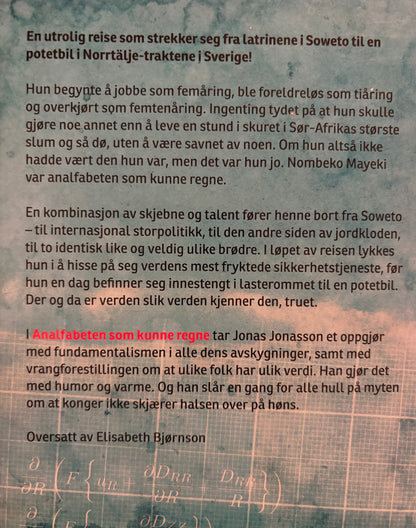 Jonasson, Jonas: Analfabeten som kunne regne