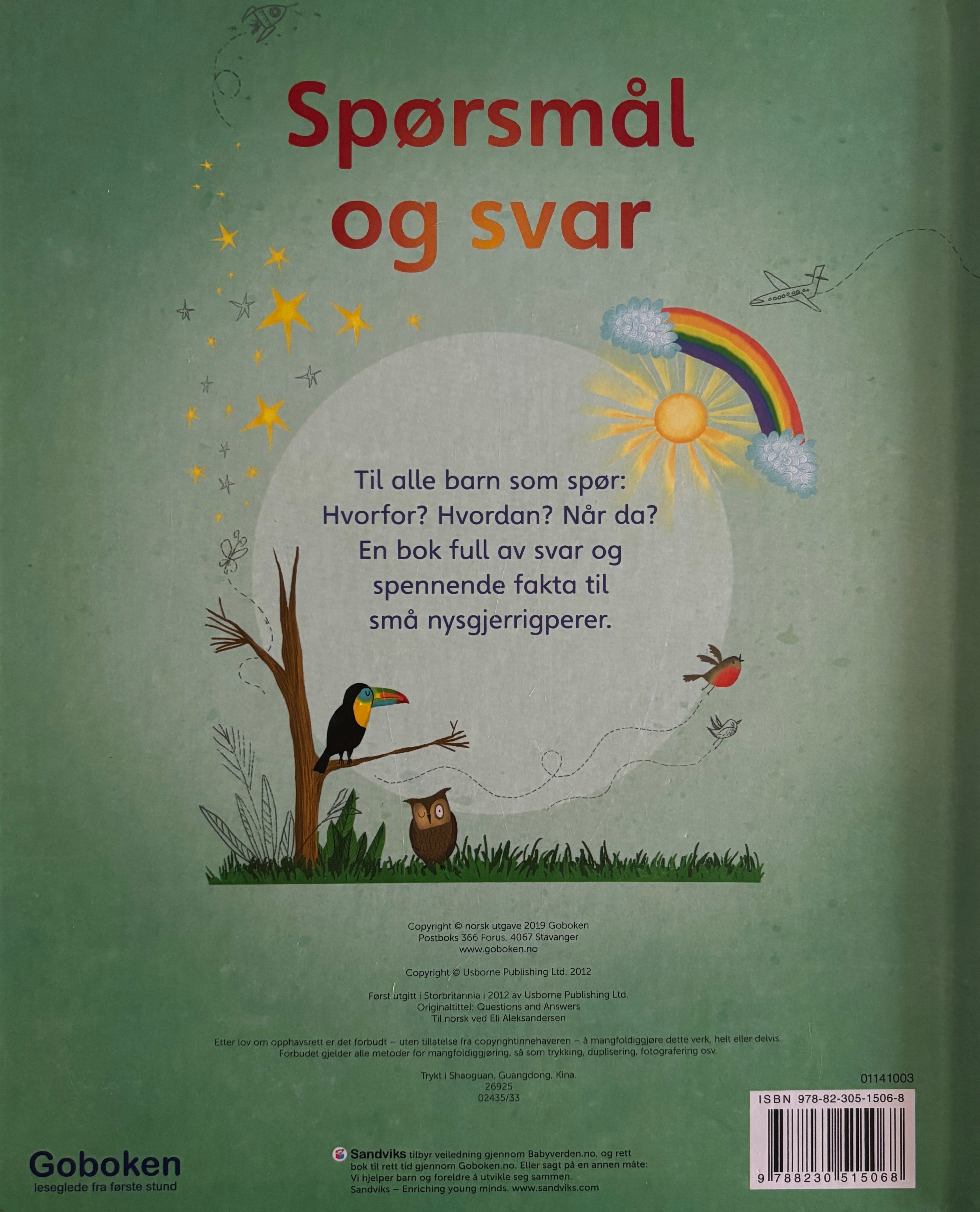 Lukebok: Spørsmål og svar