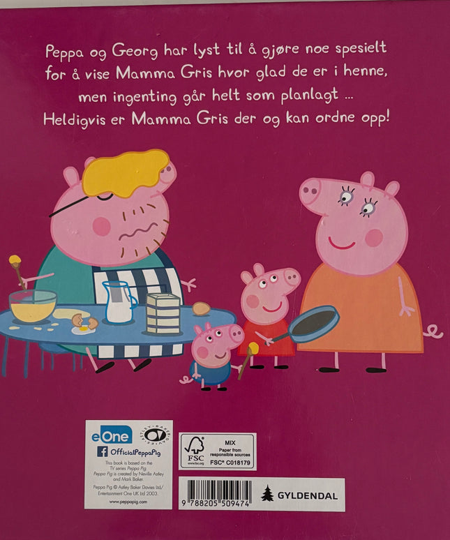 Peppa gris: Jeg elsker deg, mamma Gris